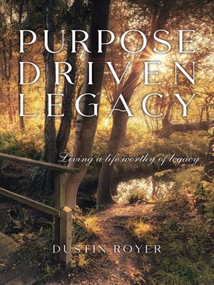 cover image of Purpose Driven Legacy